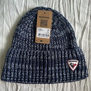 New! Rossignol Dark Navy Men’s Ski Snowboard Beanie Hat OS